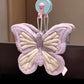 Hanging Coral Fleece Butterfly