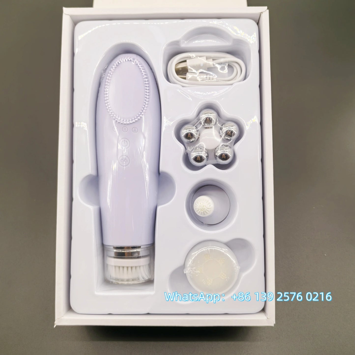 Beauty 4 in 1 Facial Skin Lifting Device Face Brush 