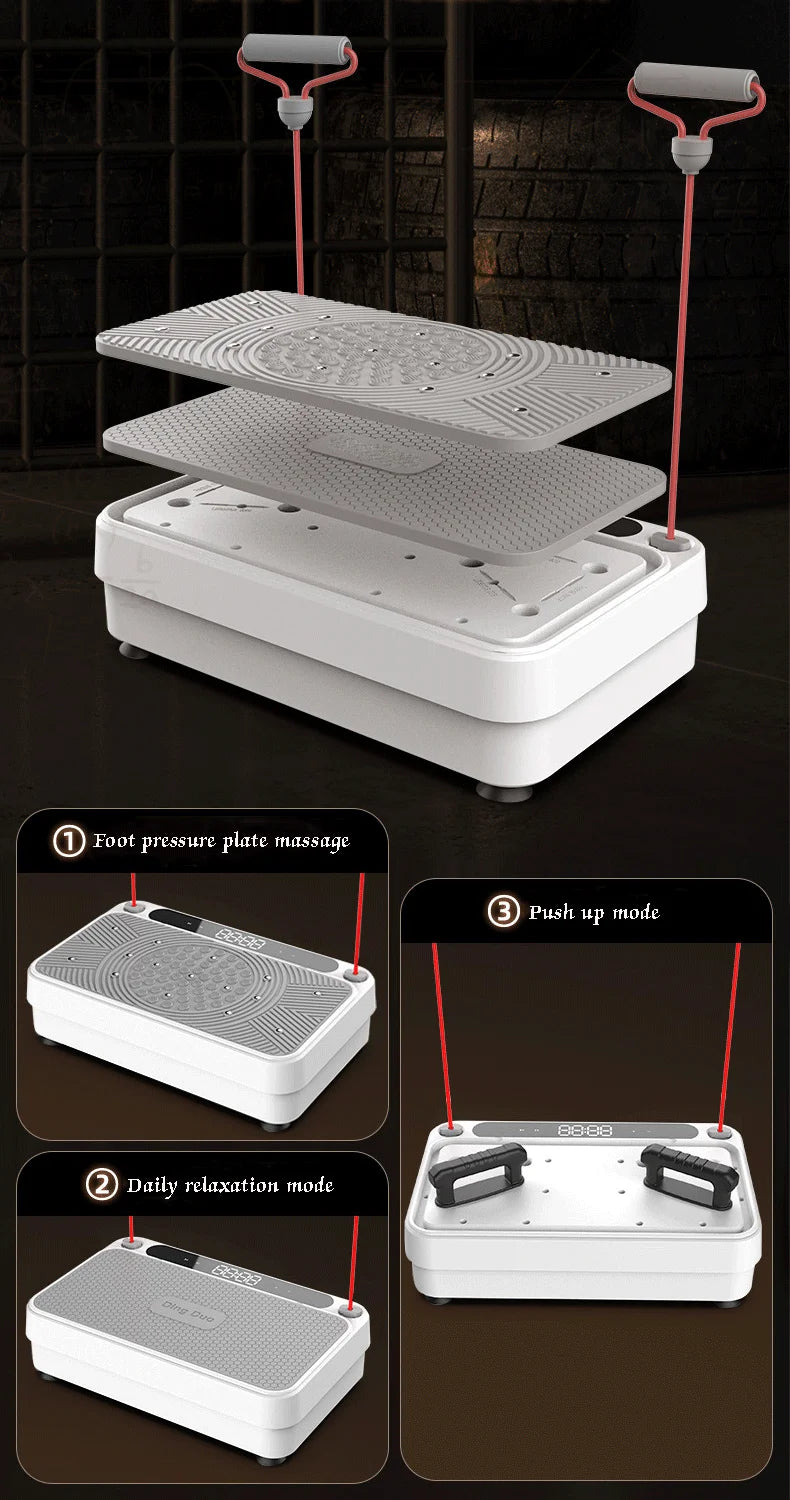 Fitness Body Vibration Plate Abs Material Workout