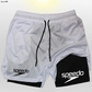 Fitness 2-in-1 training shorts suitable for men