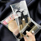 Transparent Cosmetic Bag Portable for Makeup Brushes