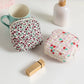 Heart Print Sanitary Napkins Storage Bag Feminine Period