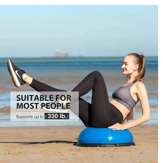 Balance Hemisphere Fitness Ball for Yoga Training