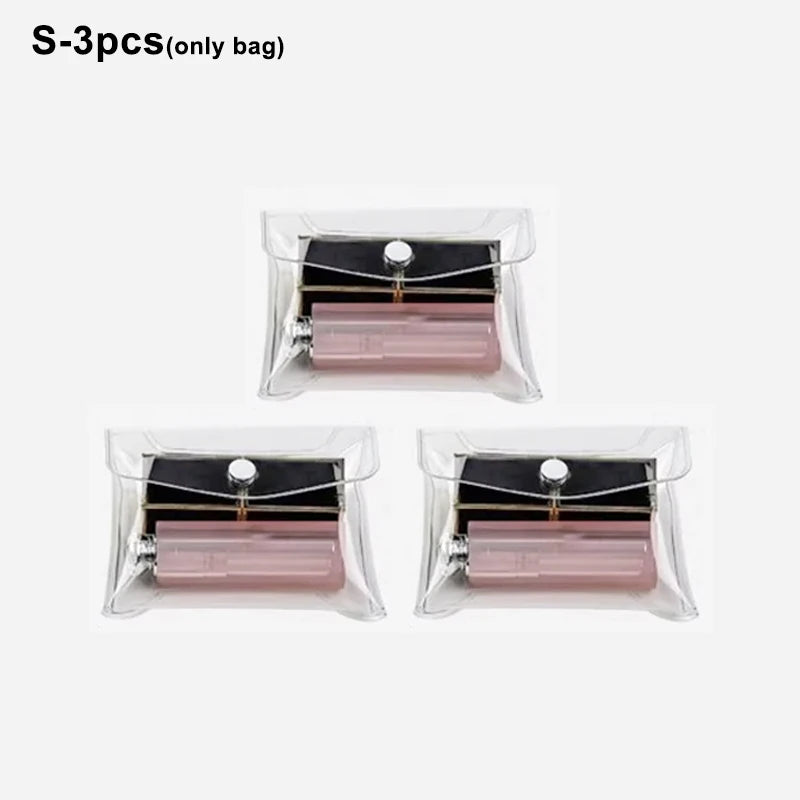 Transparent Cosmetic Bag Portable for Makeup Brushes