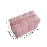  Cute Plush Makeup Bag for Women Portable Wear
