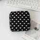 Heart Print Sanitary Napkins Storage Bag Feminine Period