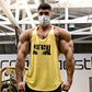 Men's Fitness Stringer Vest Cotton Y-Back Workout Tank