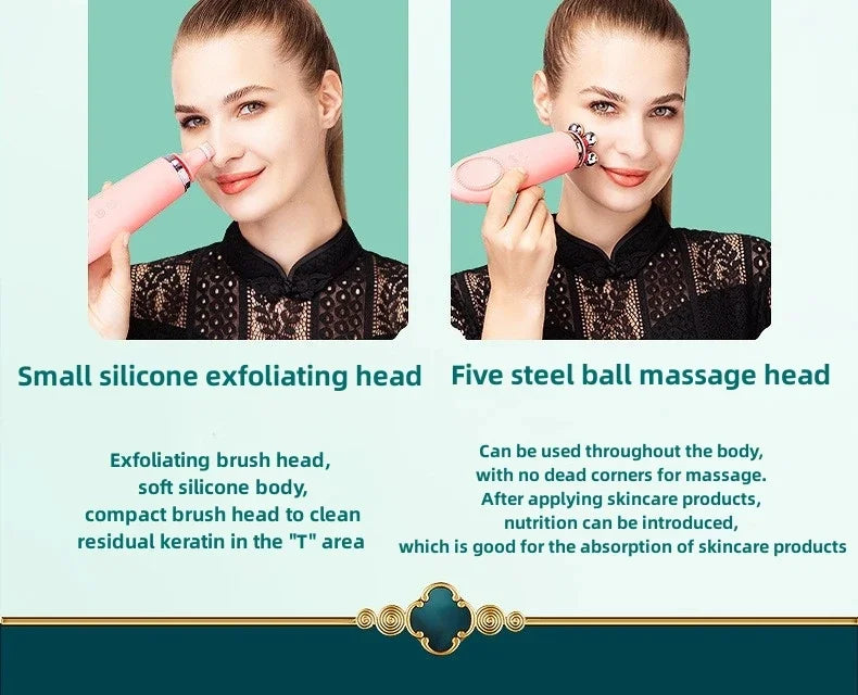 Beauty 4 in 1 Facial Skin Lifting Device Face Brush 