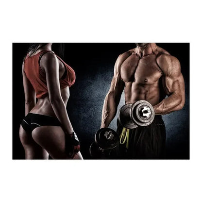 Fitness Motivation Canvas Art Sexy