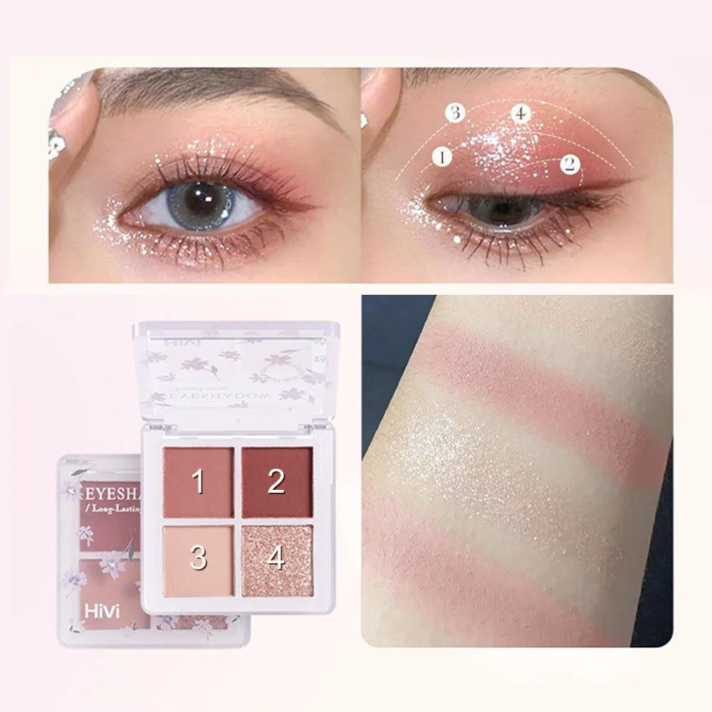 8-Piece Beauty Set with Lipstick Concealer Eyeshadow