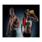 Fitness Motivation Canvas Art Sexy