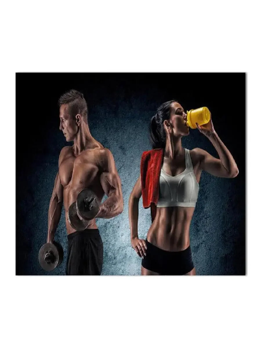 Fitness Motivation Canvas Art Sexy