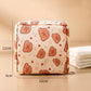 Heart Print Sanitary Napkins Storage Bag Feminine Period