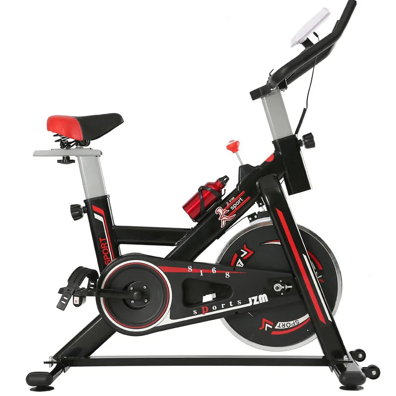 Indoor Cycling Bike with Magnetic Flywheel & LCD Monitor