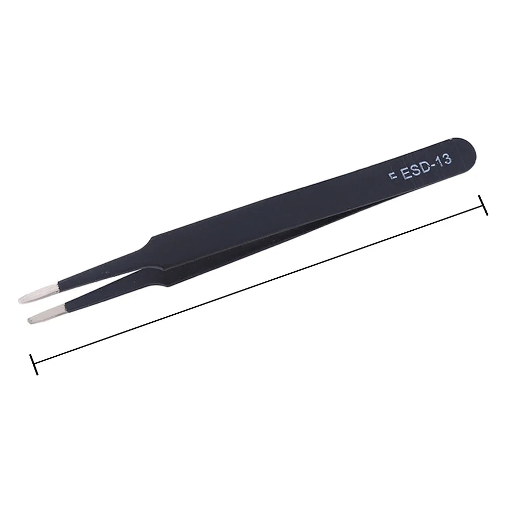 6Pcs Anti-static ESD Tweezers Maintenance