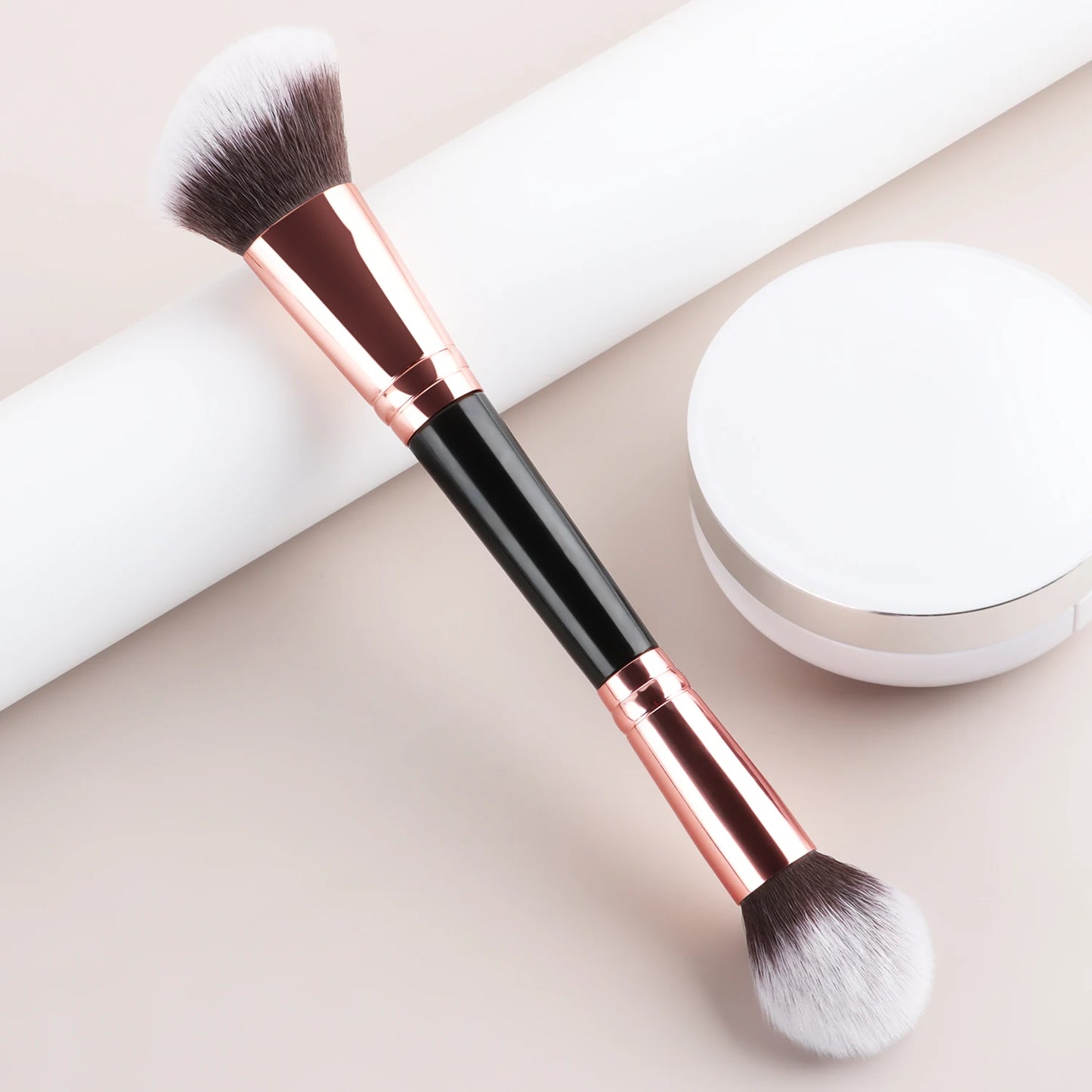 Dual-Ended Makeup Brush Blending & Blush Tool