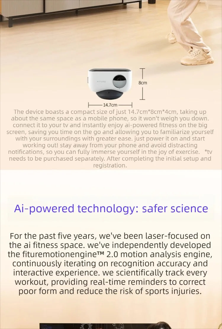 Fitness Magic Box AI Intelligent Somatosensory Exercise