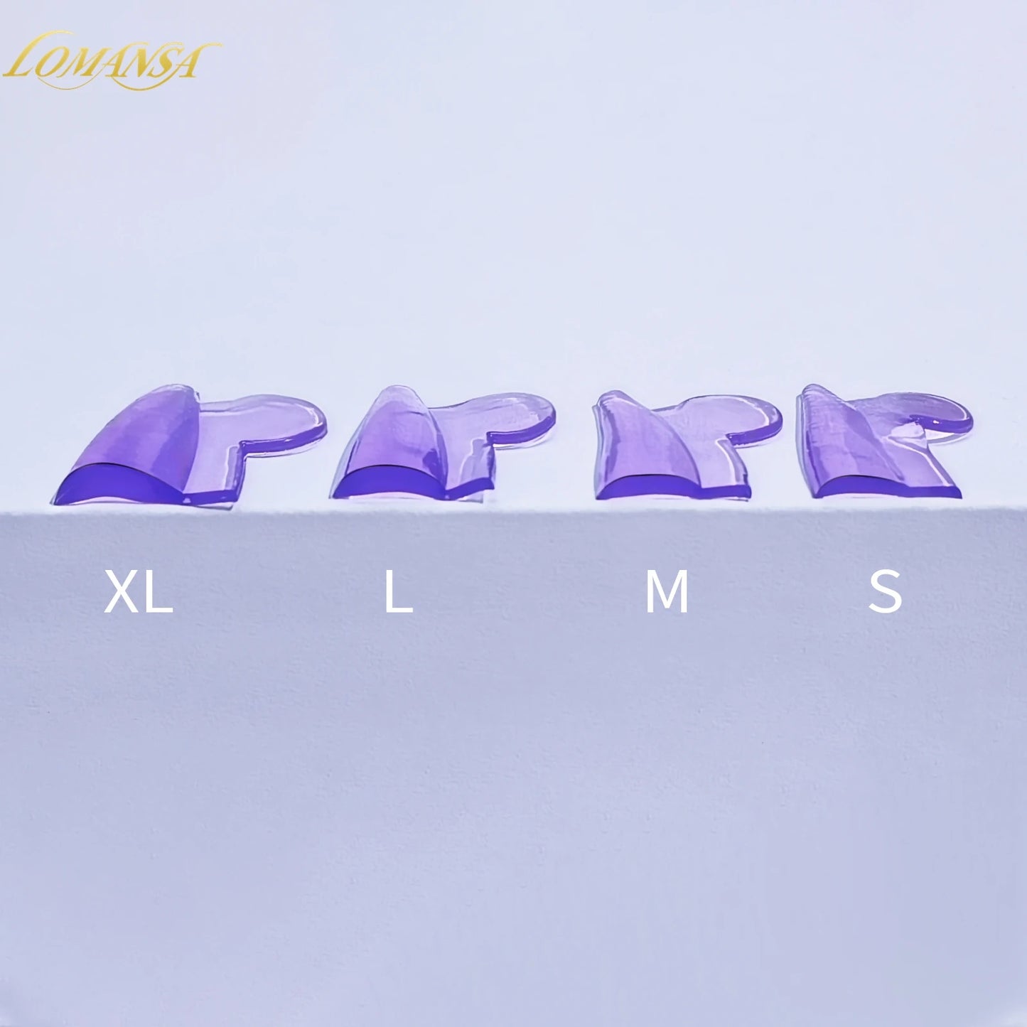 Lomansa 5 Pairs L Curl Silicone Eyelash Perm Pads