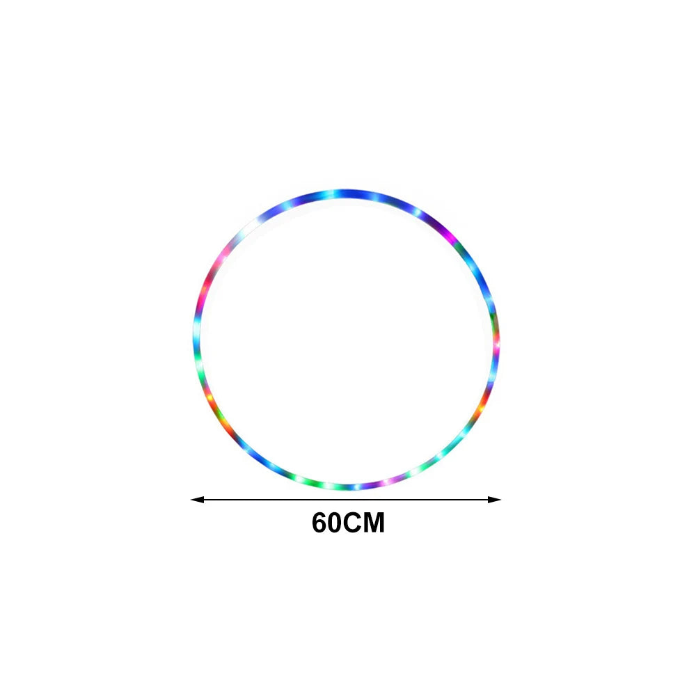 LED Colorful Fitness Circle Performing Arts
