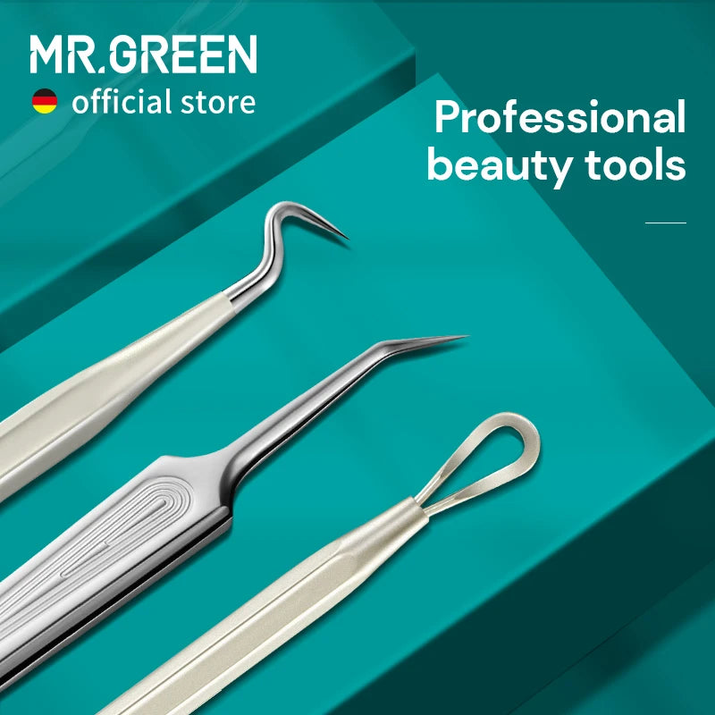 MR.GREEN Acne Remover Needles Blackhead Removal Pimple