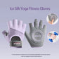 Fitness Yoga Gloves for Men Women Gym Hiking Summer Ice Silk