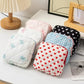 Heart Print Sanitary Napkins Storage Bag Feminine Period