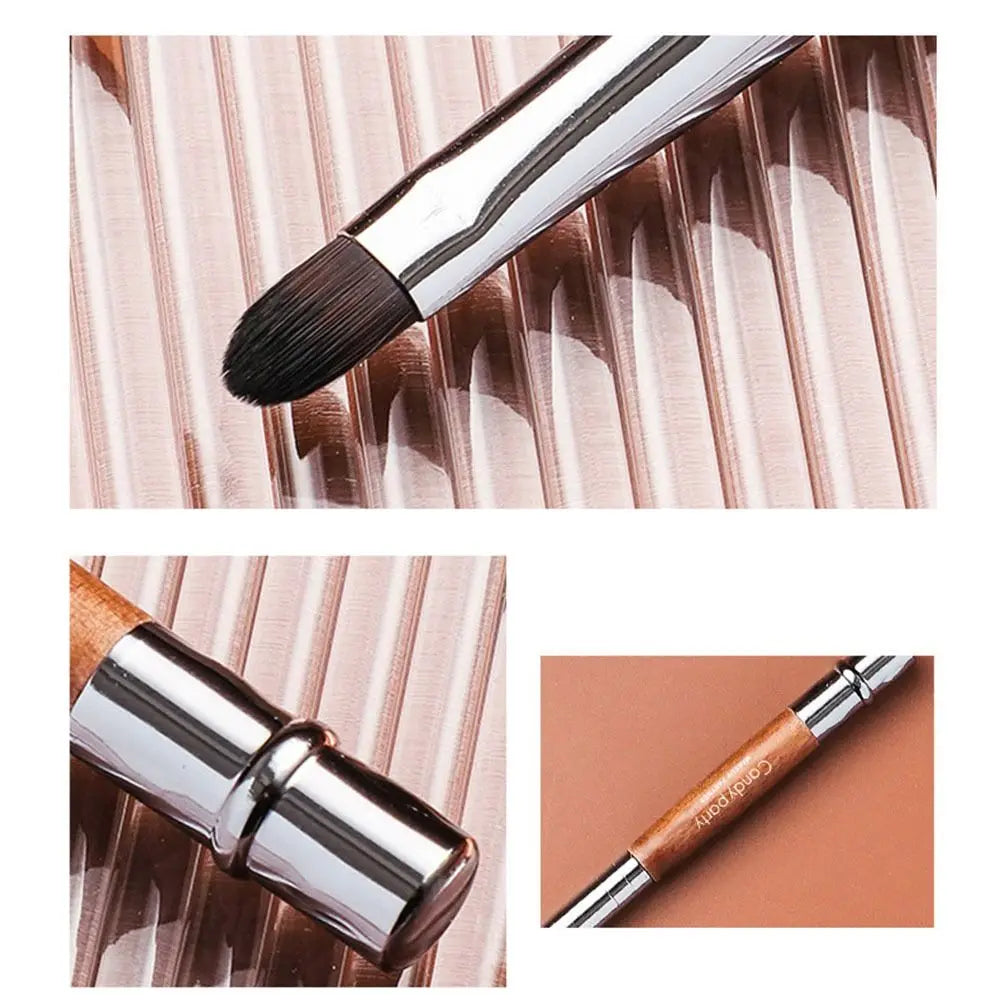Lip Gloss Brush with Protective Cap Cosmetic Brush