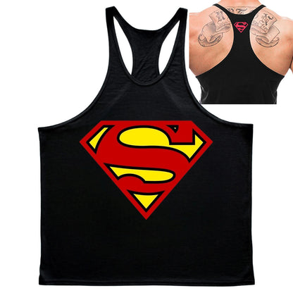 Summer Fashion Trend Fitness Vest Men's Fitness Gym