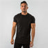 Fitness T-Shirt Men Bodybuilding Short Sleeve Sport Running