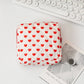 Heart Print Sanitary Napkins Storage Bag Feminine Period
