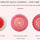 3 In 1 Electric Cleansing Brush Vibrations Facial Cleaner