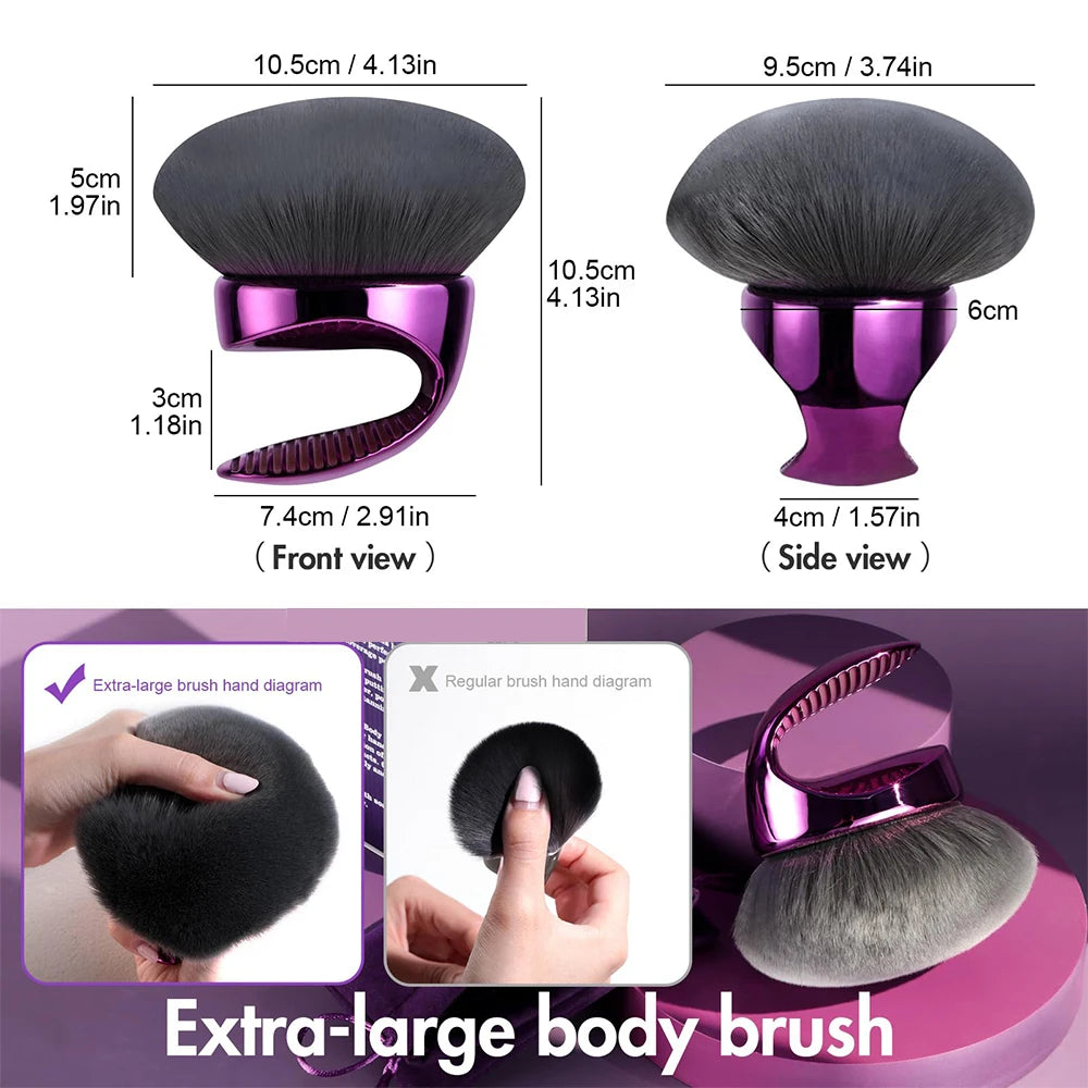 Body Kabuki Brush Extra Large Vegan Makeup Brush