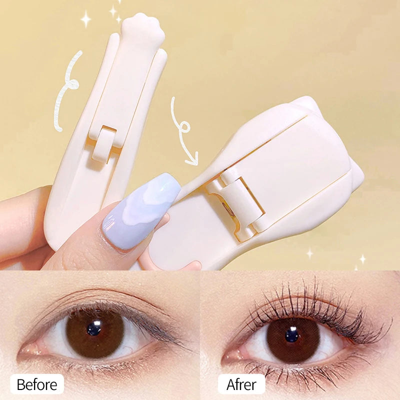 Eyelash Clip Cat Claw Eyelash Clip 1 Set Of Portable Cute