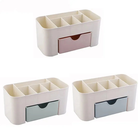 Nails Art Plastic Organizer Container Gel Polish Remover