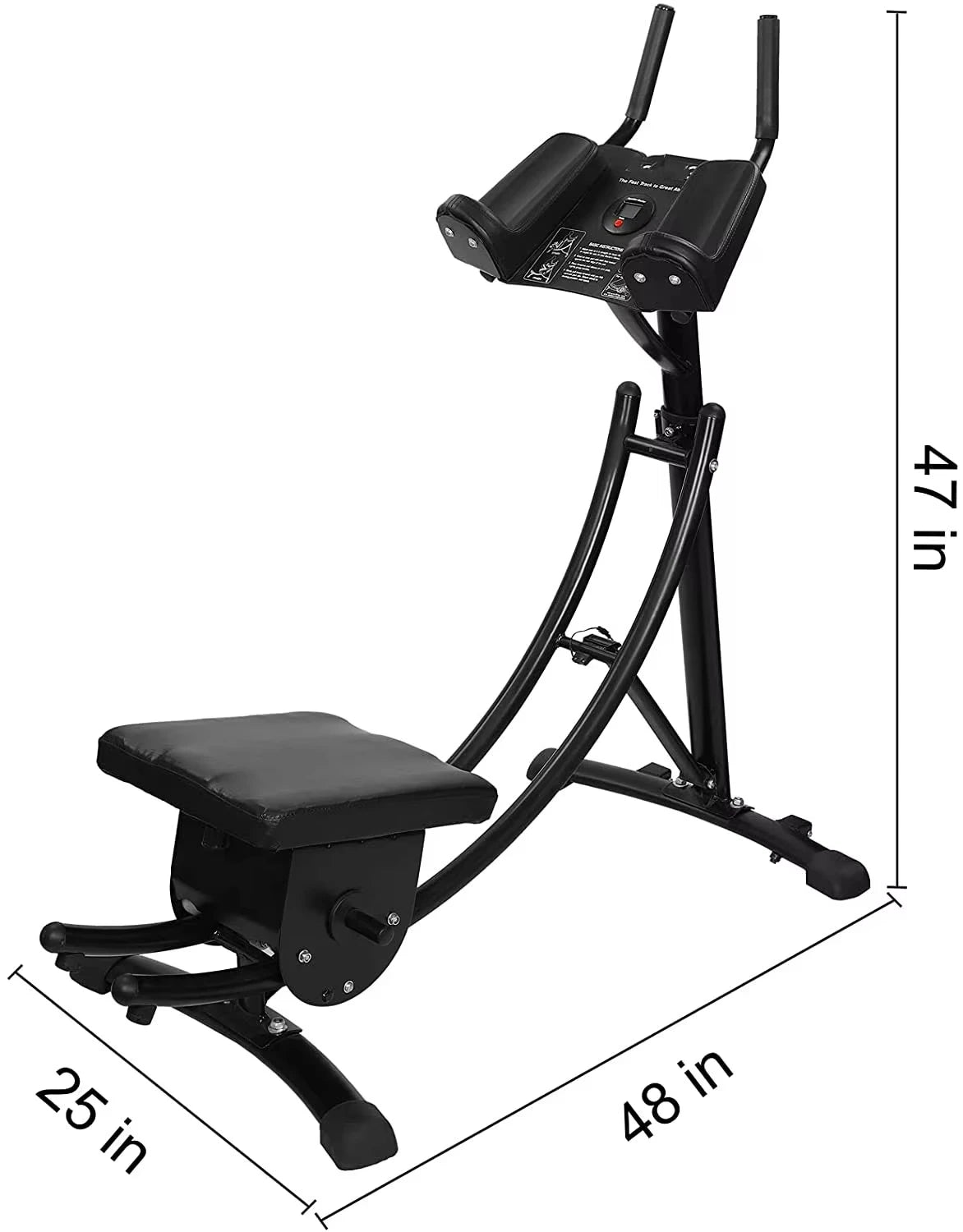 Fitness Height Adjustable Ab Trainer Workout Equipment