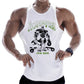 Fitness Clothing Men Muscle Shirt Cotton Men