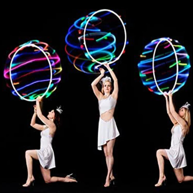 LED Colorful Fitness Circle Performing Arts