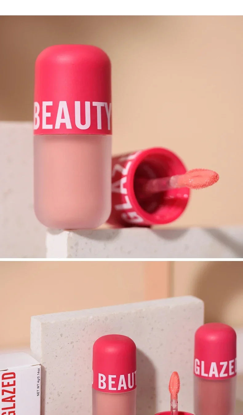 BEAUTY GLAZED 5 Colors Blush Serum Long Lasting Waterproof
