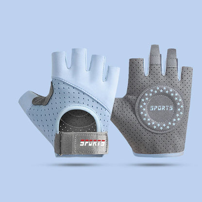 Fitness Yoga Gloves for Men Women Gym Hiking Summer Ice Silk