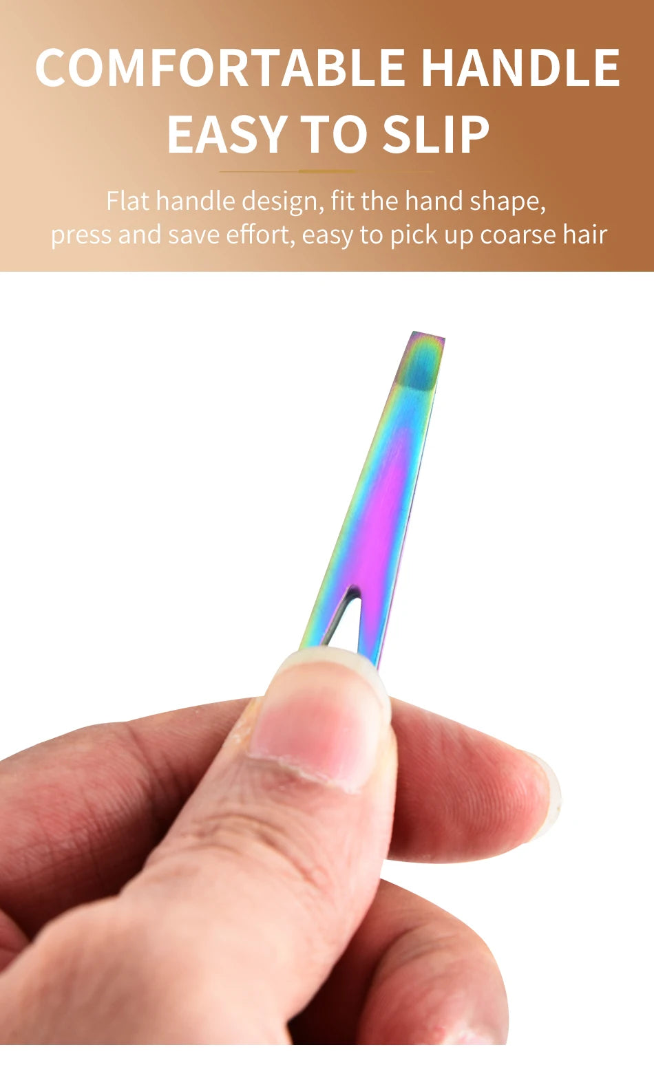 4pcs Eyebrow Tweezers Set - Professional Precision for Brow