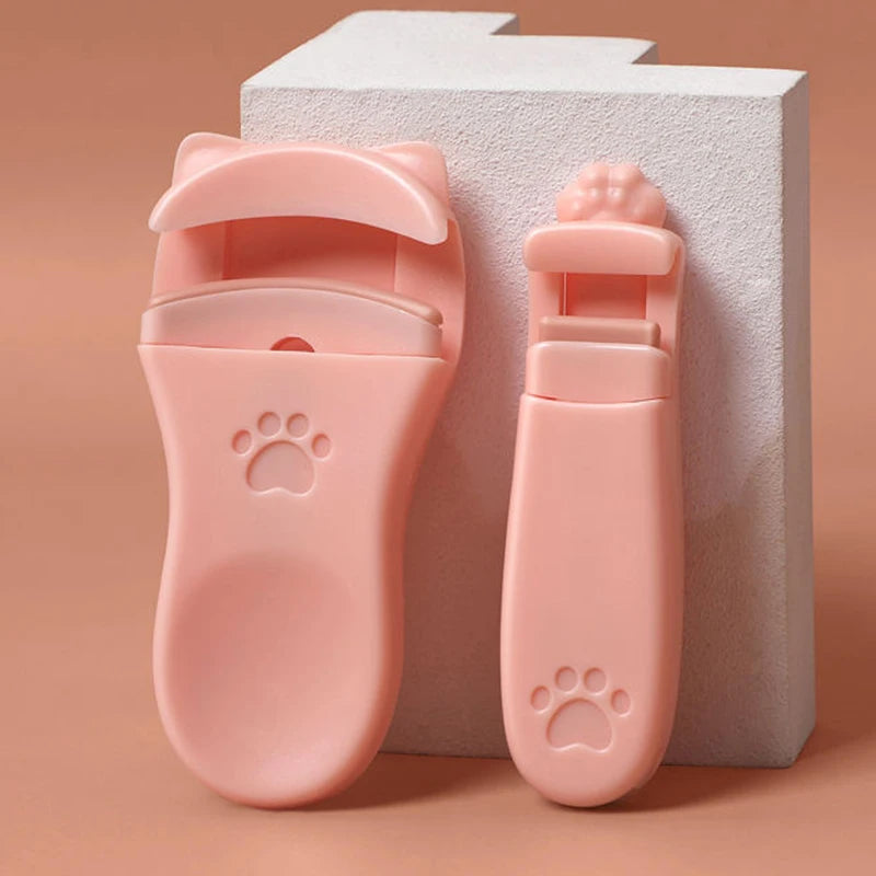 Eyelash Clip Cat Claw Eyelash Clip 1 Set Of Portable Cute