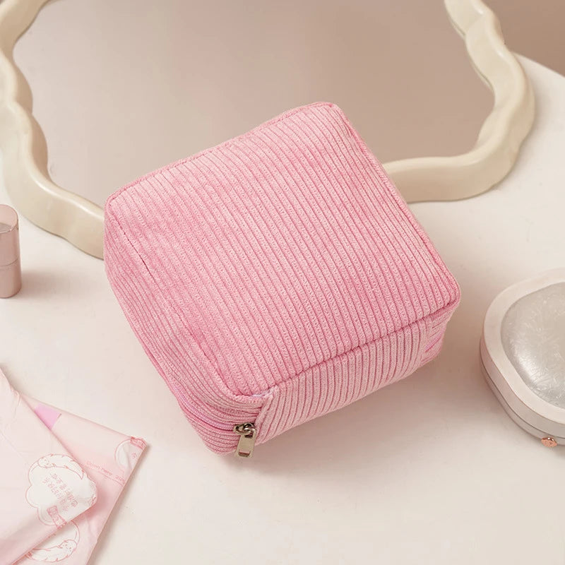 Sanitary Napkins Organizer Bags Women Portable Makeup