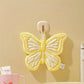 Hanging Coral Fleece Butterfly