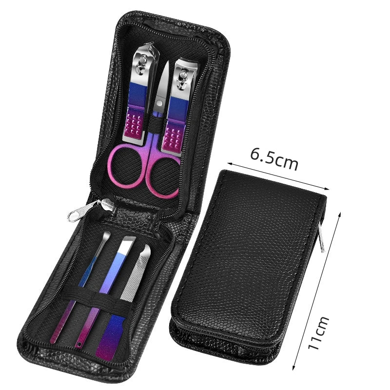 9-18pcs Set Professional Stainless Steel Manicure & Pedicure