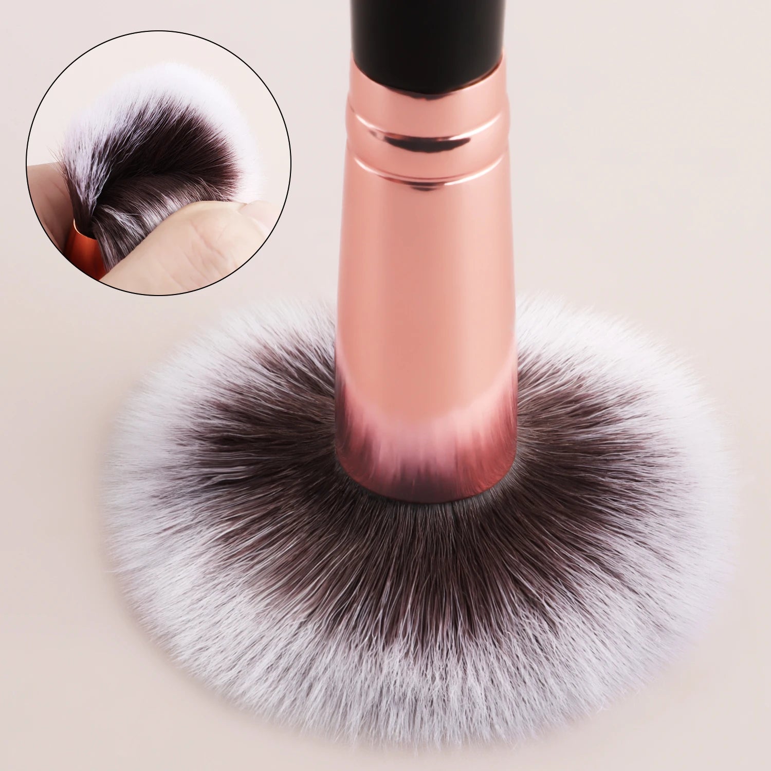 Dual-Ended Makeup Brush Blending & Blush Tool