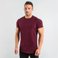 Fitness T-Shirt Men Bodybuilding Short Sleeve Sport Running