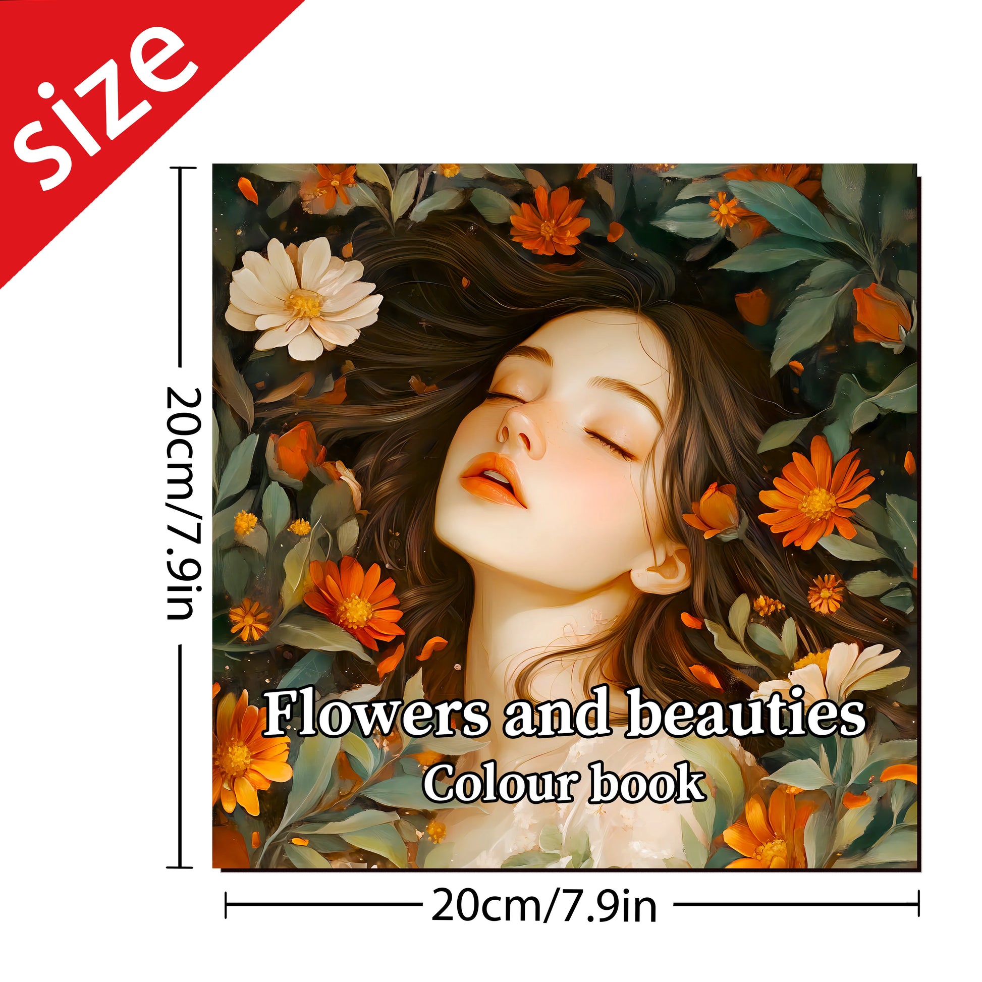 Beautiful Women in Bloom for Makeup Practice