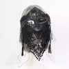 Beauty Mysterious Full Face Black Lace Veil Mask Holiday