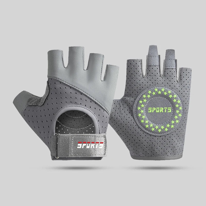 Fitness Yoga Gloves for Men Women Gym Hiking Summer Ice Silk