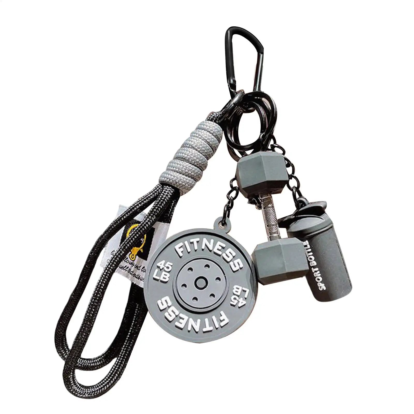 Fitness Keychain Cute Dumbbell Gym Accessory Gift